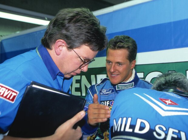 Michael Schumacher, Ross Brawn Michael Schumacher, Ross Brawn