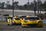 Jan Magnussen, Antonio Garcia und Mike Rockenfeller 