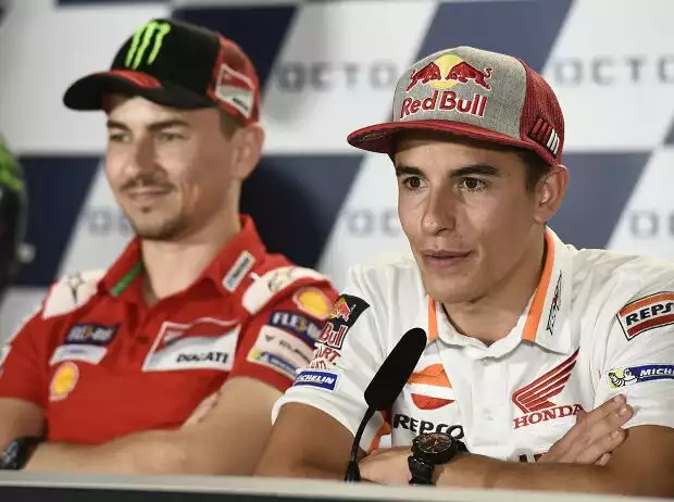 Marc Marquez, Jorge Lorenzo Titel-Bild zur News: Marc Marquez, Jorge Lorenzo