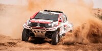 Bild zum Inhalt: Auftakt der Rallye Dakar 2019: Al-Attiyah holt vor Sainz den Tagessieg