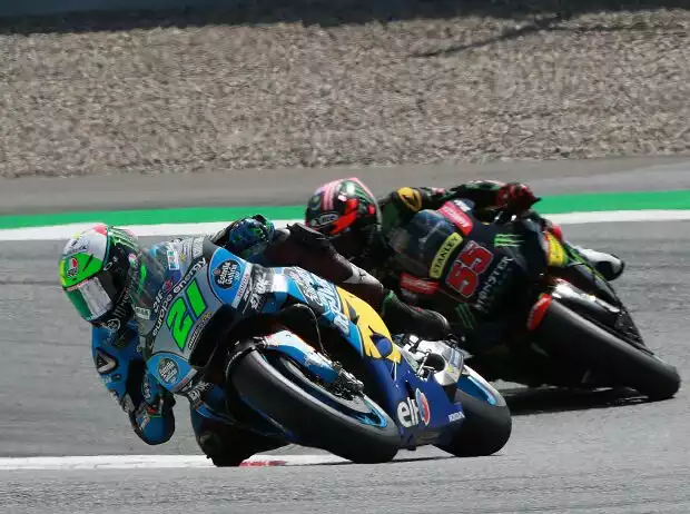 Franco Morbidelli, Hafizh Syahrin Titel-Bild zur News: Franco Morbidelli, Hafizh Syahrin