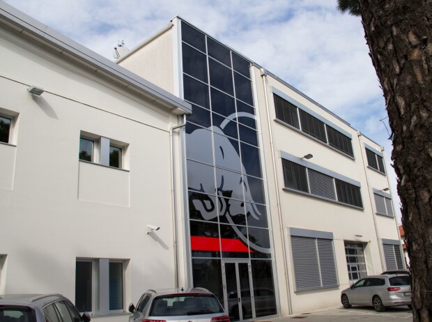 Toro-Rosso-Fabrik in Faenza im Februar 2018 Toro-Rosso-Fabrik in Faenza im Februar 2018
