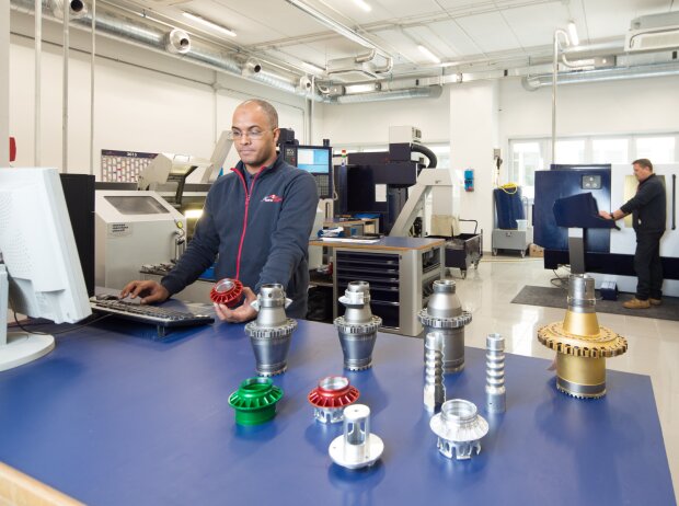 Toro-Rosso-Fabrik in Faenza im Jahr 2016 Toro-Rosso-Fabrik in Faenza im Jahr 2016