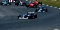 Michael Schumacher, Gerhard Berger, Rubens Barrichello, Jean Alesi, Jos Verstappen