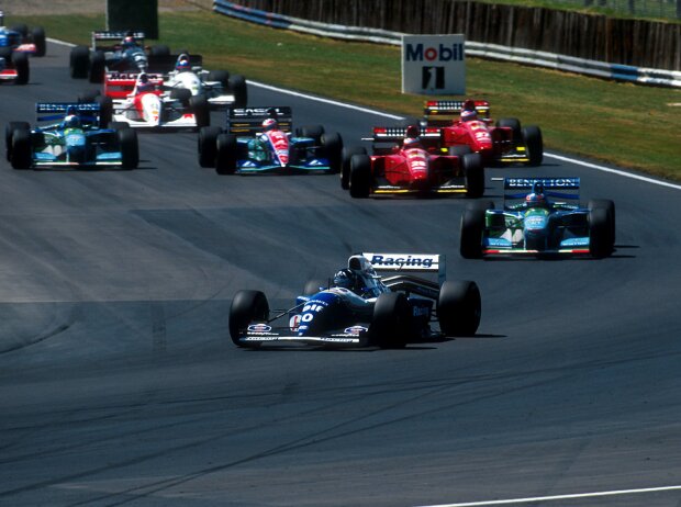 Michael Schumacher, Gerhard Berger, Rubens Barrichello, Jean Alesi, Jos Verstappen Michael Schumacher, Gerhard Berger, Rubens Barrichello, Jean Alesi, Jos Verstappen