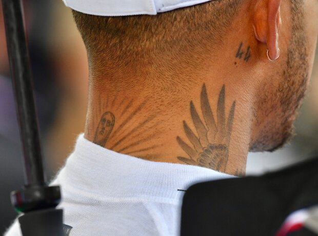 Lewis Hamilton, Tattoo