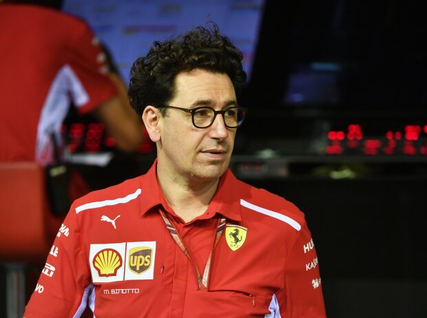 Titel-Bild zur News: Mattia Binotto, Ferrari-Teamchef