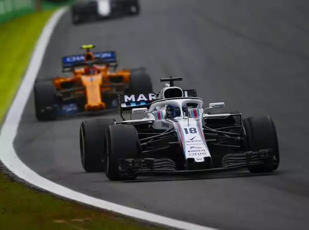 Lance Stroll, Stoffel Vandoorne Titel-Bild zur News: Lance Stroll, Stoffel Vandoorne