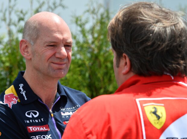 Adrian Newey und Gino Rosato Adrian Newey und Gino Rosato