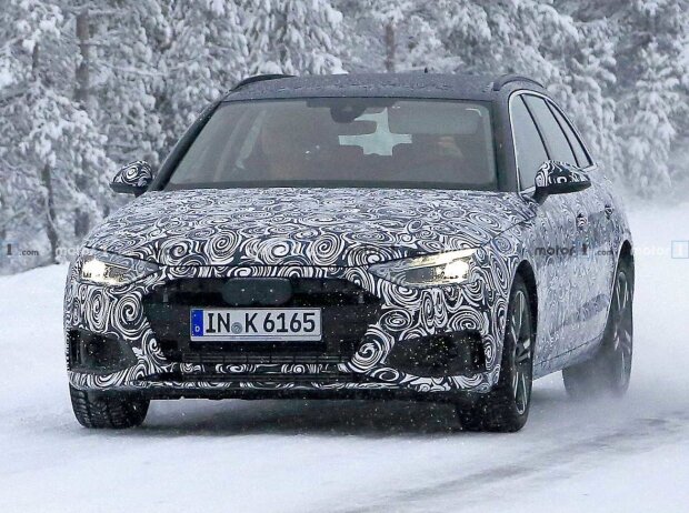 Titel-Bild zur News: Audi A4 Avant 2019 Erlkönig