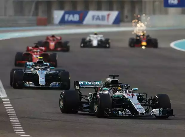 Lewis Hamilton, Valtteri Bottas, Sebastian Vettel, Kimi Räikkönen, Charles Leclerc, Daniel Ricciardo Titel-Bild zur News: Lewis Hamilton, Valtteri Bottas, Sebastian Vettel, Kimi Räikkönen, Charles Leclerc, Daniel Ricciardo