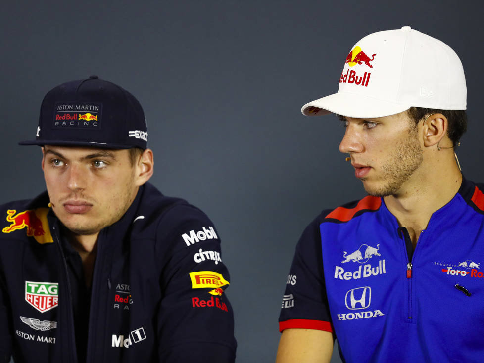 Max Verstappen, Pierre Gasly