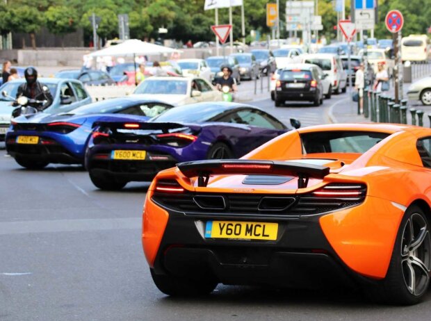 McLaren Roadtrip mit 12C, 650S und 720S