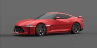Nissan GT-R Design Rendering 2021