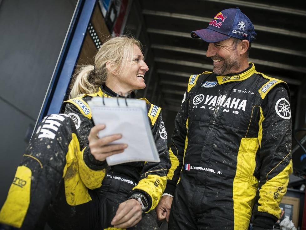 Andrea und Stephane Peterhansel