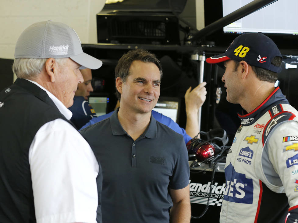 Rick Hendrick, Jeff Gordon, Jimmie Johnson