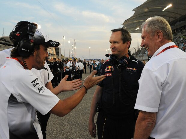 Fernando Alonso, Helmut Marko Fernando Alonso, Helmut Marko