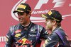 Bild zum Inhalt: Ricciardo lobt Vettel: Als Teamkollege auch bei Niederlagen sehr fair