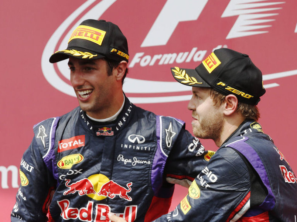 Daniel Ricciardo, Sebastian Vettel