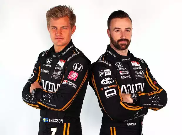 James Hinchcliffe, Marcus Ericsson Titel-Bild zur News: James Hinchcliffe, Marcus Ericsson