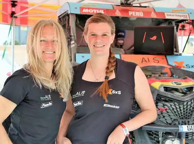 Titel-Bild zur News: Annett Fischer, Andrea Peterhansel