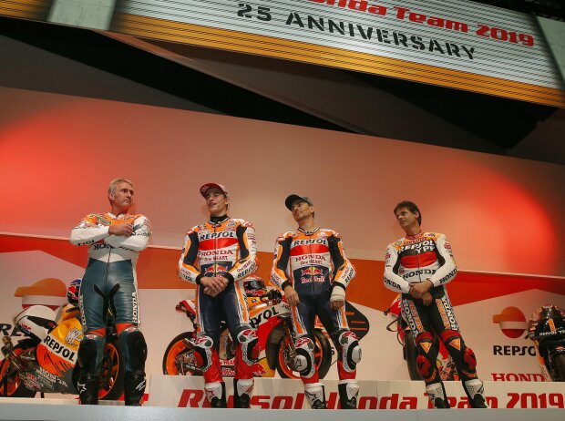 Marc Marquez, Jorge Lorenzo, Mick Doohan, Alex Criville