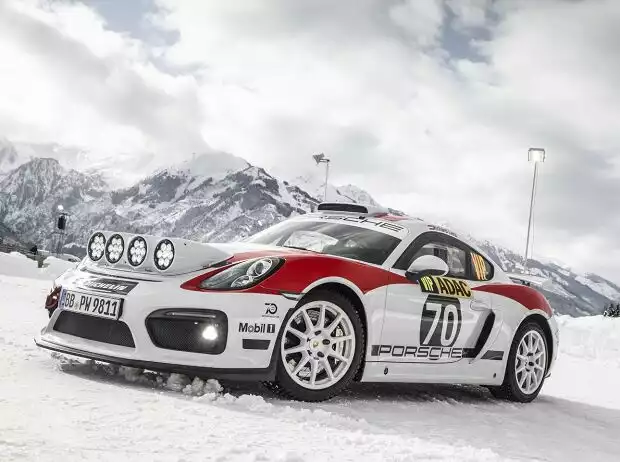 Porsche Cayman GT4 Rallye Titel-Bild zur News: Porsche Cayman GT4 Rallye