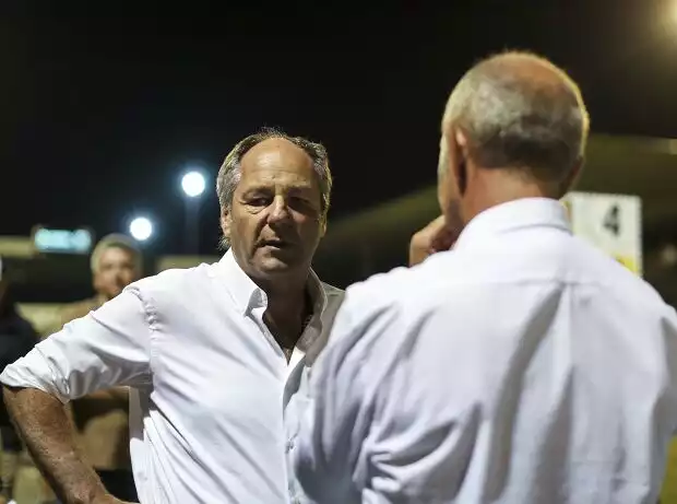 Marco Simoncelli, Gerhard Berger Titel-Bild zur News: Marco Simoncelli, Gerhard Berger