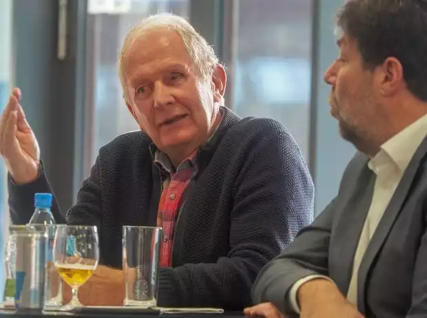 Helmut Marko und Peter Schöggl Titel-Bild zur News: Helmut Marko und Peter Schöggl