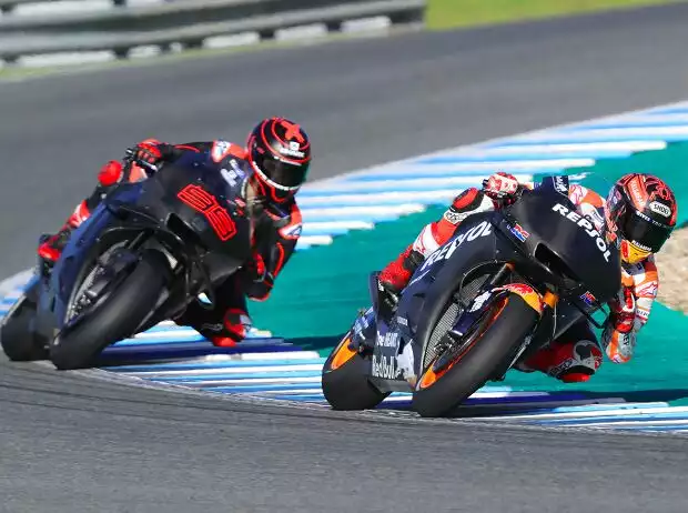 Titel-Bild zur News: Marc Marquez, Jorge Lorenzo