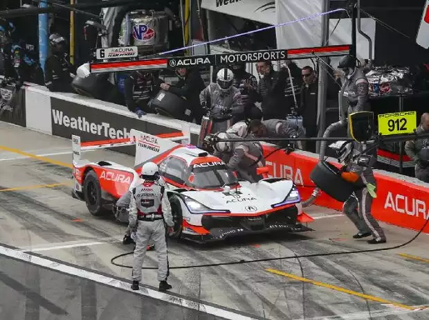Acura ARX-05, Boxenstopp Titel-Bild zur News: Acura ARX-05, Boxenstopp