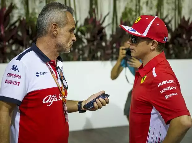 Beat Zehnder, Kimi Räikkönen Titel-Bild zur News: Beat Zehnder, Kimi Räikkönen