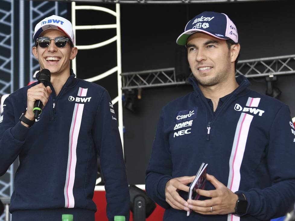 Esteban Ocon, Sergio Perez