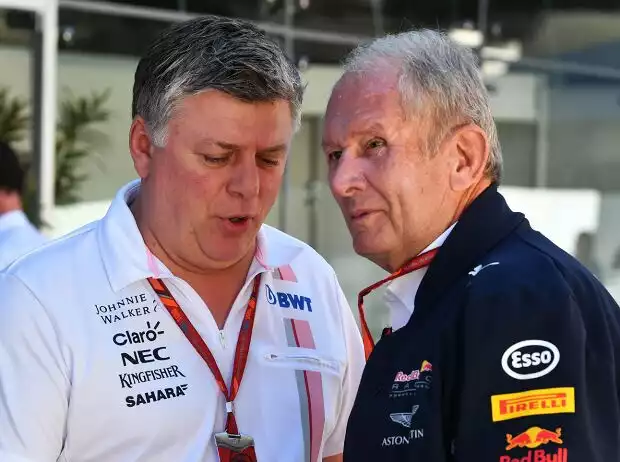 Otmar Szafnauer, Helmut Marko Titel-Bild zur News: Otmar Szafnauer, Helmut Marko