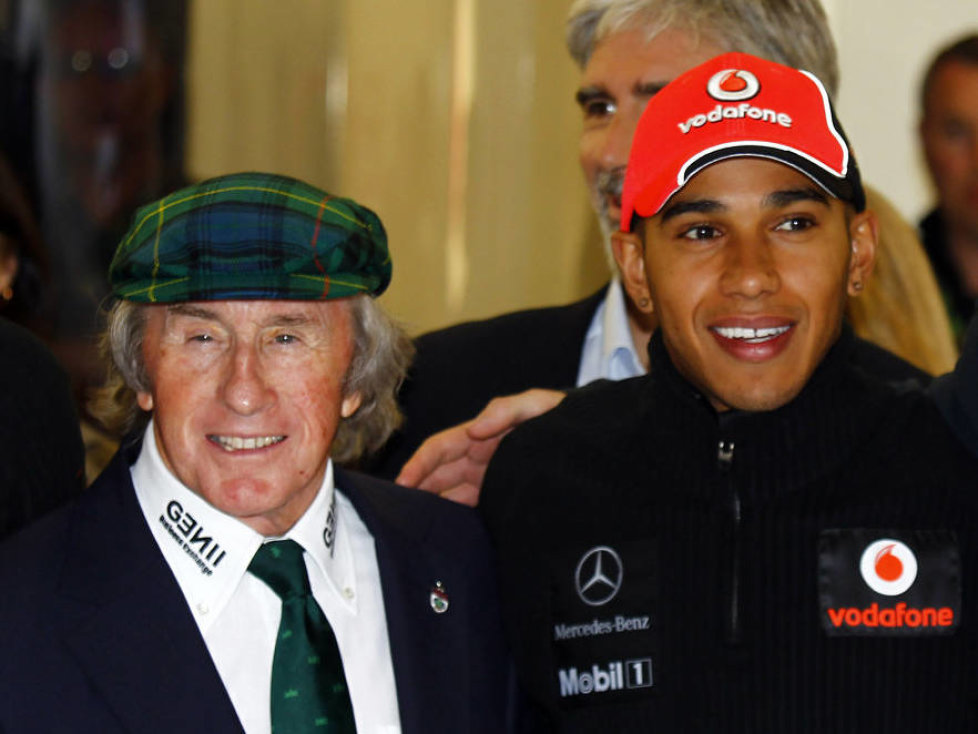 Jackie Stewart, Lewis Hamilton