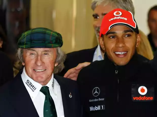 Jackie Stewart, Lewis Hamilton Titel-Bild zur News: Jackie Stewart, Lewis Hamilton