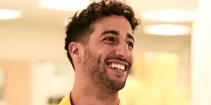 Bilder veröffentlicht: Daniel Ricciardo erstmals in Renault-Gelb