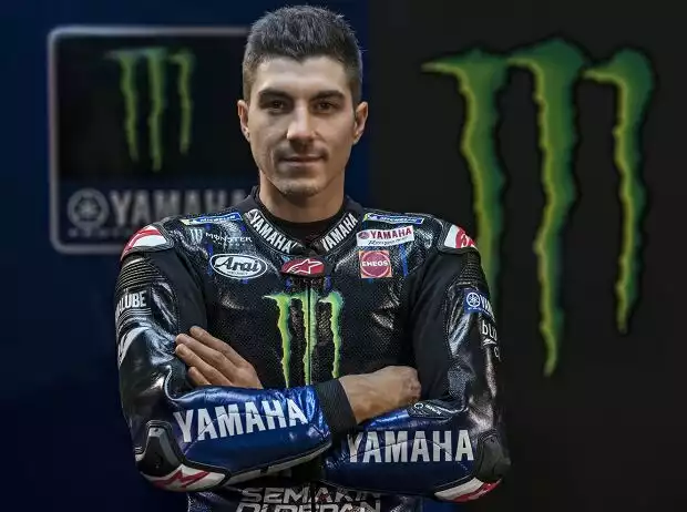Titel-Bild zur News: Maverick Vinales, Valentino Rossi