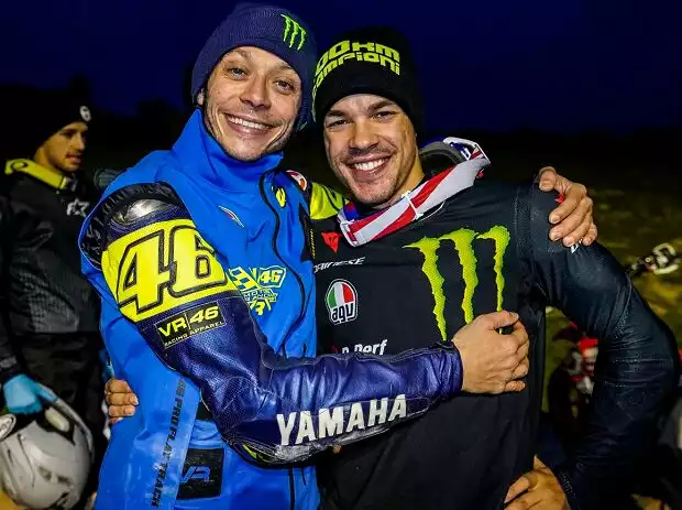 Titel-Bild zur News: Valentino Rossi, Franco Morbidelli