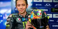 Bild zum Inhalt: Valentino Rossi: Neues Helmdesign für die MotoGP-Wintertests 2019