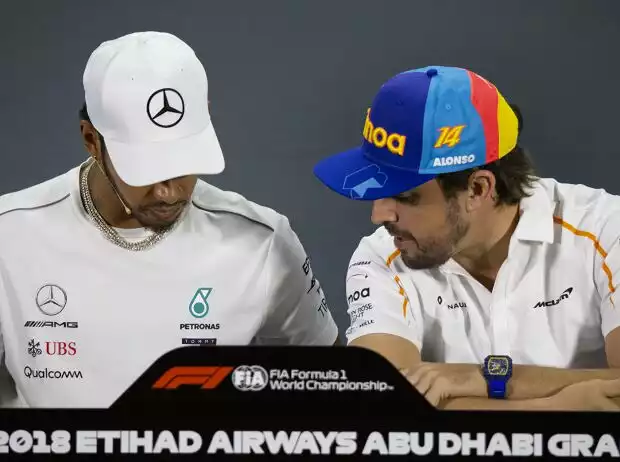 Lewis Hamilton, Fernando Alonso Titel-Bild zur News: Lewis Hamilton, Fernando Alonso