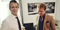 Markus Lanz und Nico Rosberg