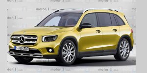 Mercedes GLB 2019 Rendering: So könnte das SUV zwischen GLA und GLC aussehen