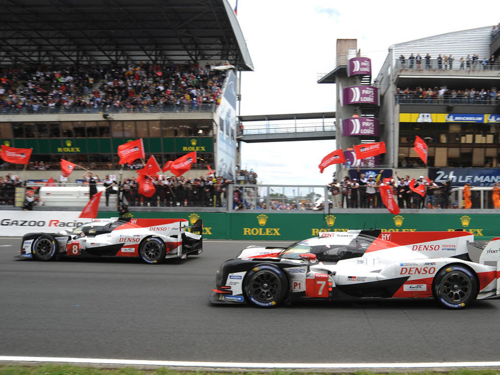 Kazuki Nakajima, Fernando Alonso, Mike Conway, Kamui Kobayashi