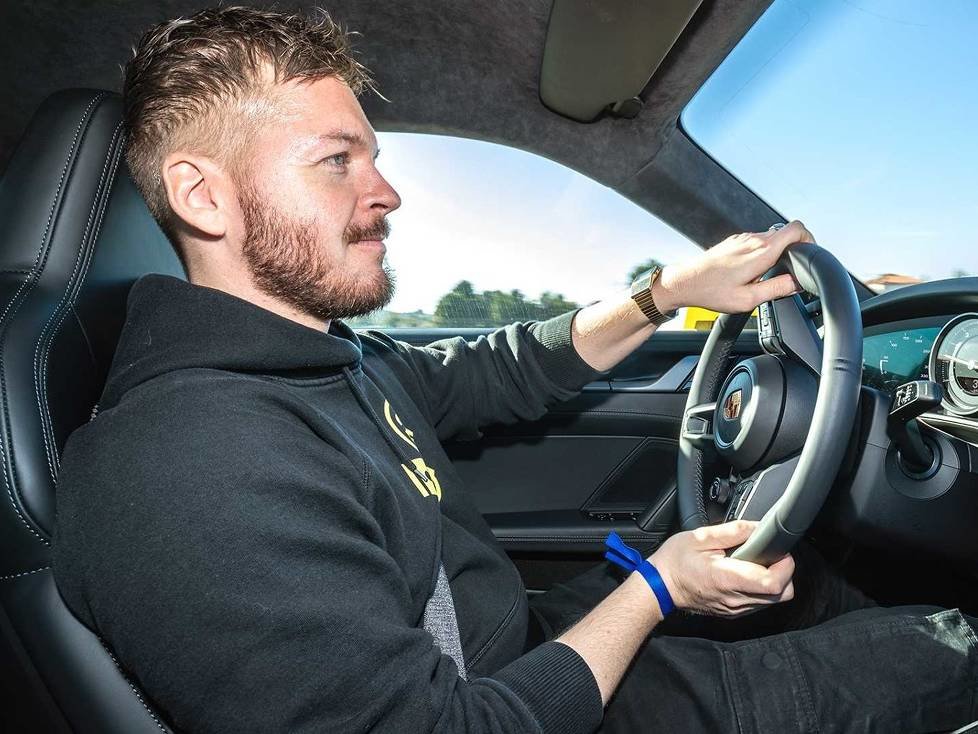 Chefreporter Stefan Wagner im Porsche 911 Carrera 4S 2019 (992)