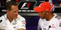 Michael Schumacher, Lewis Hamilton