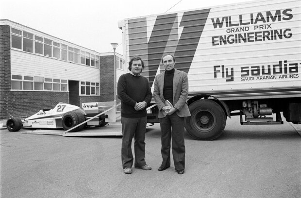 Patrick Head Frank Williams Williams Williams Martini Racing F1 ~Patrick Head und Frank Williams ~ 