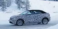 Bild zum Inhalt: VW T-Roc Cabrio (2019): Erlkönig bei Wintertests erwischt