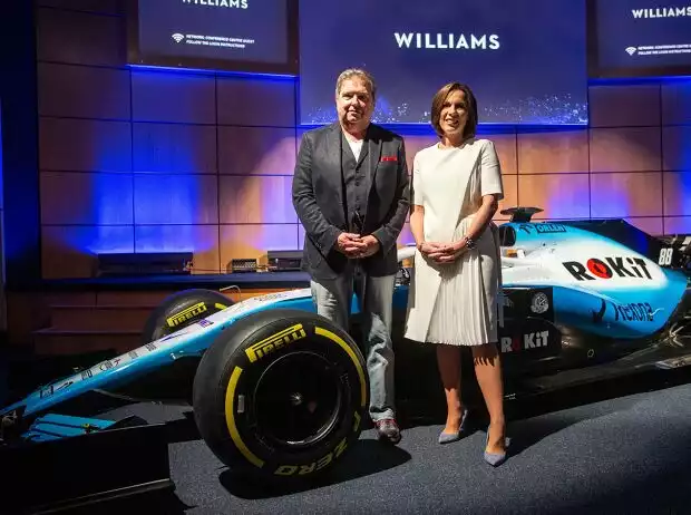 Claire Williams, Jonathan Kendrick Titel-Bild zur News: Claire Williams, Jonathan Kendrick