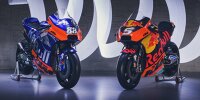 Bild zum Inhalt: KTM-MotoGP-Präsentation 2019: Tech 3 im "Toro-Rosso-Design"